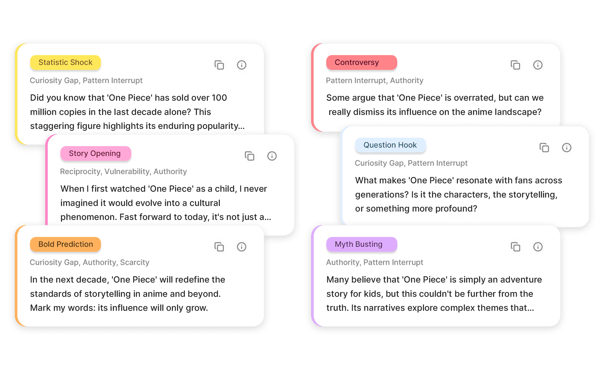 LinkedIn Post Generator Interface
